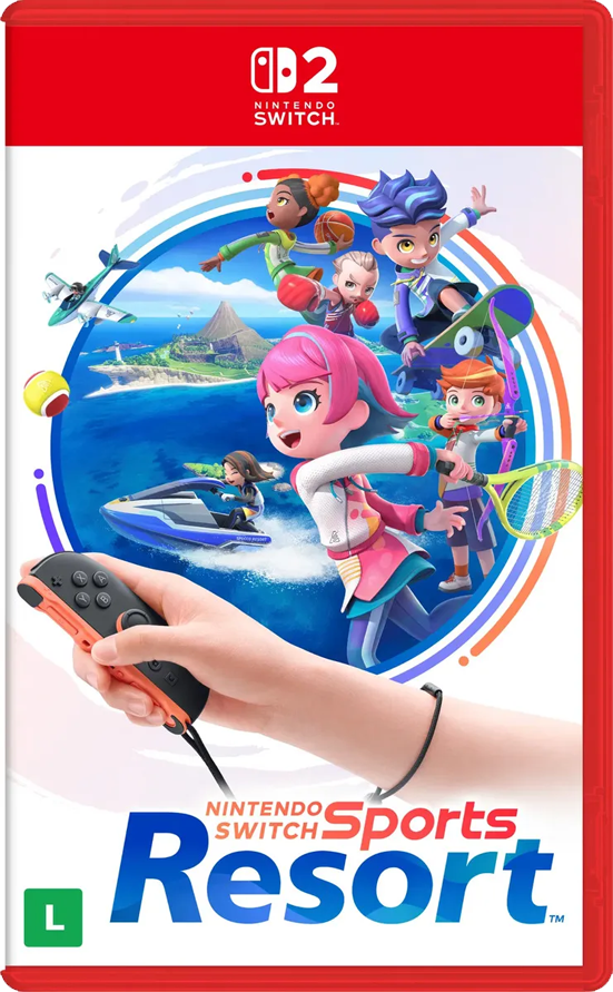 Caixa de Nintendo Switch Sports Resorts